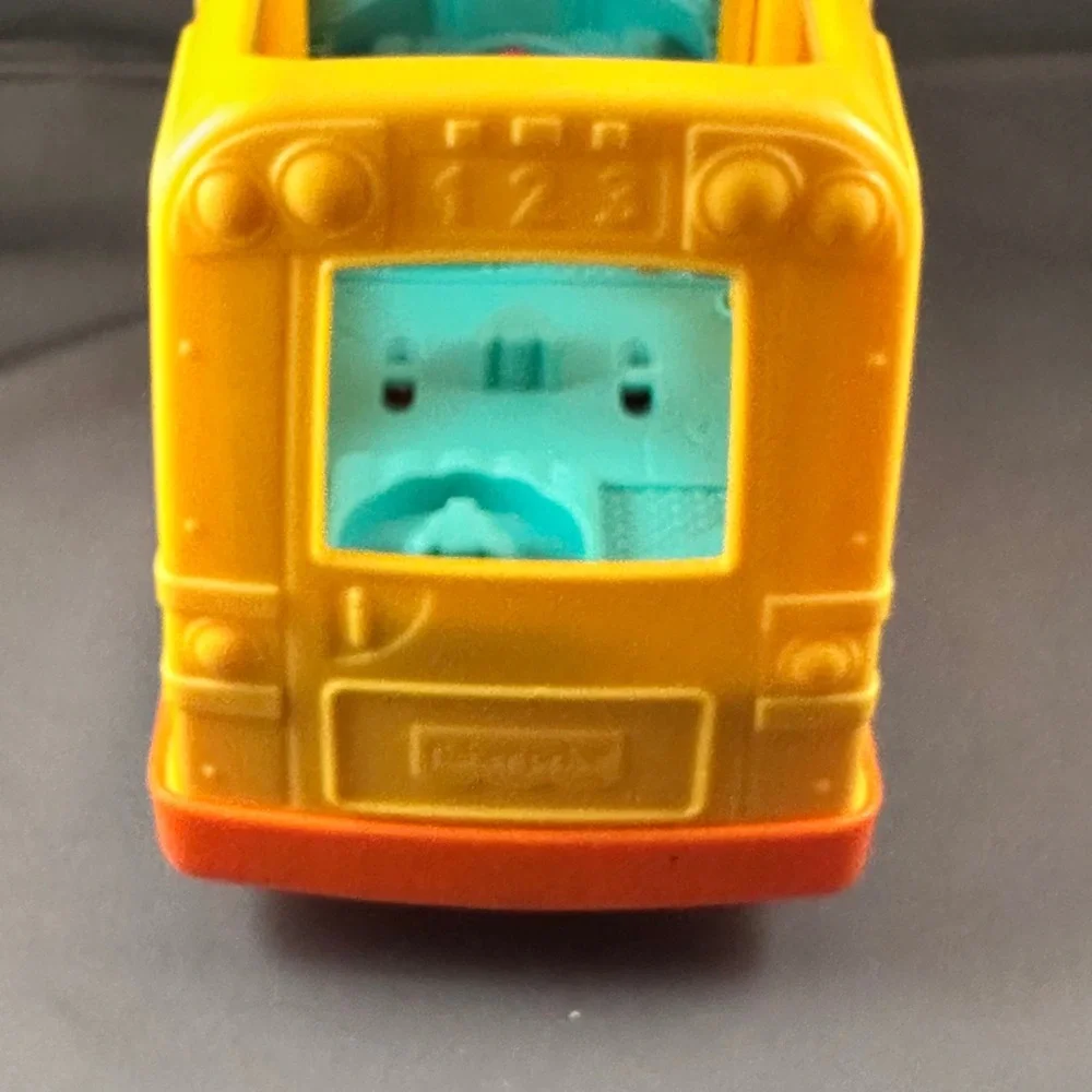 Fisher-Price Little People Sit with Me School Bus Yellow Musical‎ Toy Works